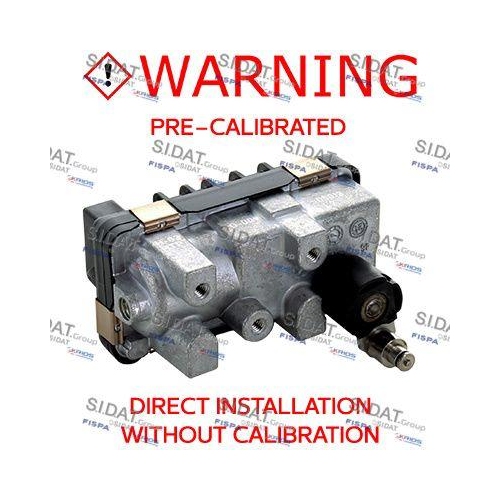 Ladedruckregelventil Sidat 48.1017 f&uuml;r Alfa Romeo Chrysler Fiat Lancia Jeep VM