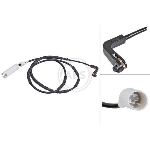 Warnkontakt Bremsbelagverschlei&szlig; A.b.s. 39613 f&uuml;r Bmw Hinterachse