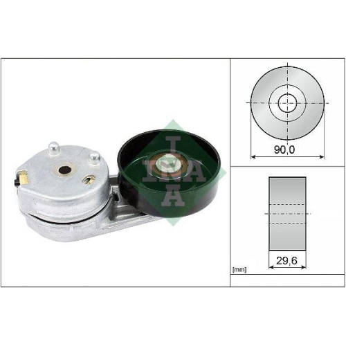 Riemenspanner Keilrippenriemen Schaeffler Ina 534 0358 10 für Jaguar Land Rover
