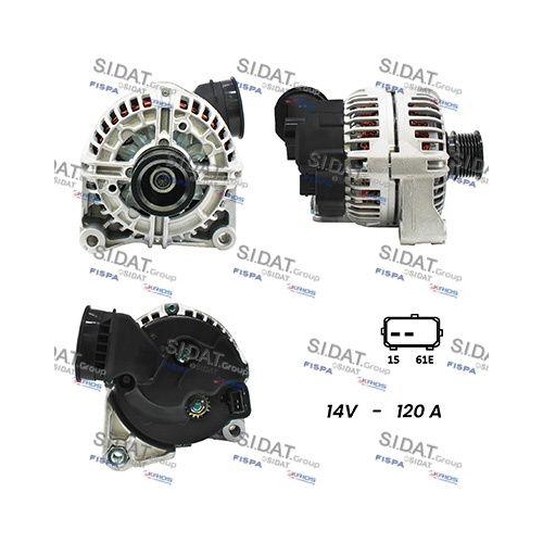 Generator Sidat A12BH0122A2 f&uuml;r Bmw