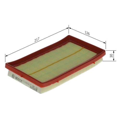 Luftfilter Bosch F026400475 f&uuml;r Alfa Romeo Fiat Lancia