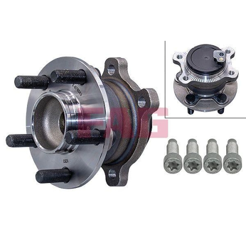 Radlagersatz Schaeffler Fag 713 6788 50 f&uuml;r Ford Hinterachse