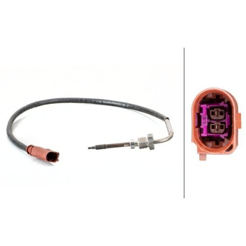 Sensor Abgastemperatur Hella 6PT 014 495-061 f&uuml;r Seat Skoda VW Hitachi