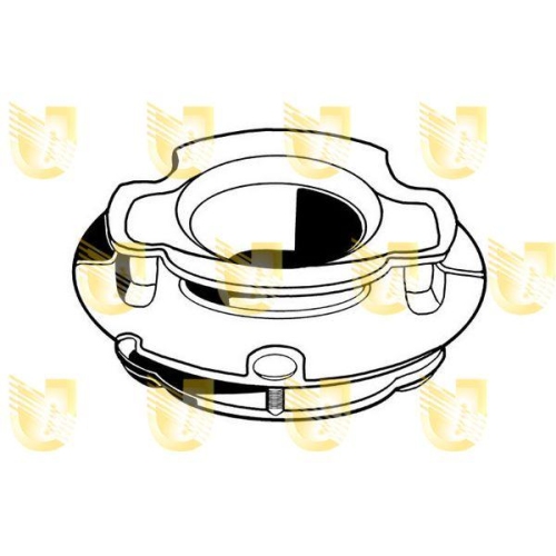 Federbeinst&uuml;tzlager Unigom 391613 f&uuml;r Mercedes Benz Mercedes Benz Mercedes Benz