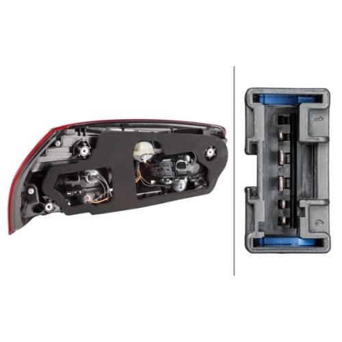 Heckleuchte Hella 2SK 011 054-101 f&uuml;r Citro&euml;n Peugeot Citro&euml;n/peugeot DS Rechts