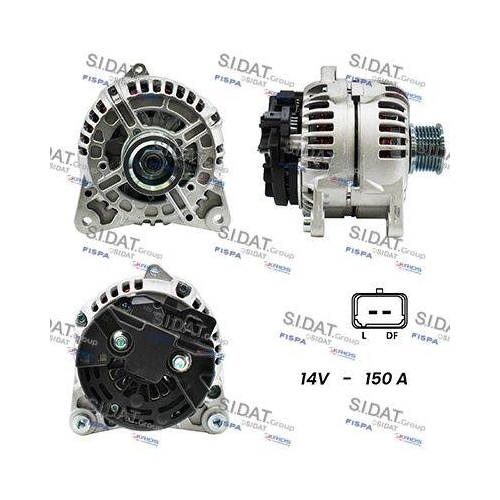 Generator Sidat A12BH0145A2 f&uuml;r Nissan Opel Renault Infiniti (dfac)