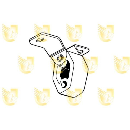 Halter Schalldämpfer Unigom 165109 für Seat