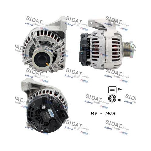 Generator Sidat A12BH0202 f&uuml;r Volvo