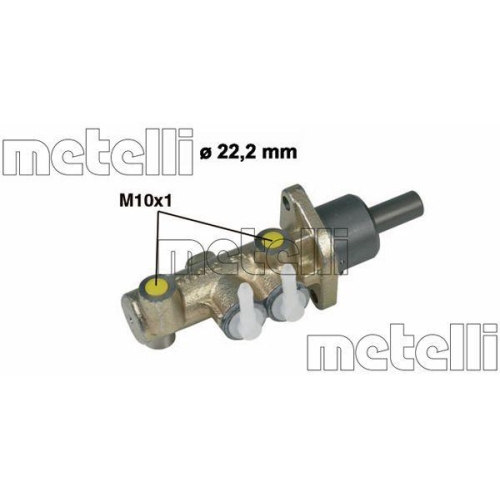 Hauptbremszylinder Metelli 05-0279 f&uuml;r Fiat