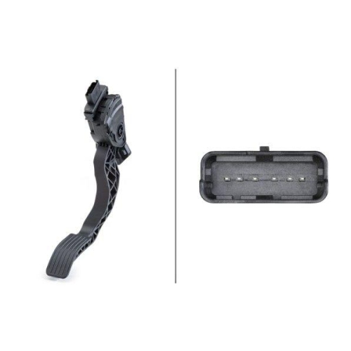 Sensor Fahrpedalstellung Hella 6PV 009 949-831 für Citroën Peugeot