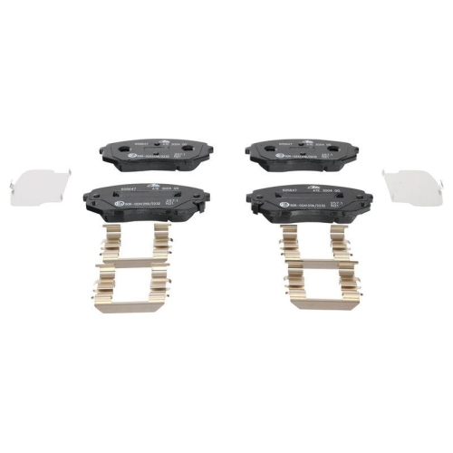 Bremsbelagsatz Scheibenbremse Ate 13-0460-5647-2 f&uuml;r Hyundai Kia Vorderachse
