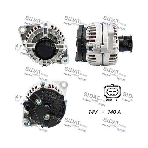 Generator Sidat A12BH0215A2 f&uuml;r Opel Saab Vauxhall Steyr