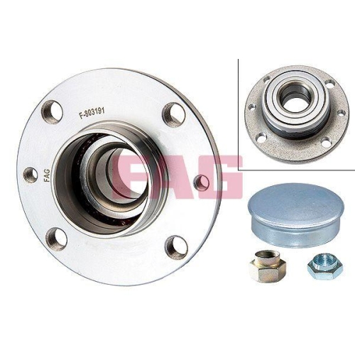 Radlagersatz Schaeffler Fag 713 6902 40 für Fiat Lancia Seat Autobianchi