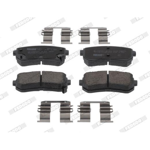 Bremsbelagsatz Scheibenbremse Ferodo FDB4771 Premier Eco Friction f&uuml;r Hyundai