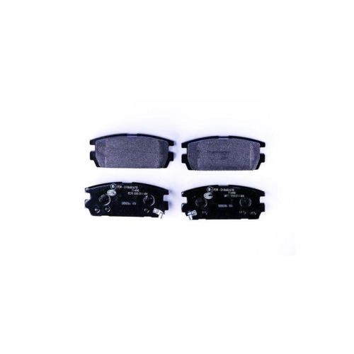 Bremsbelagsatz Scheibenbremse Hella 8DB 355 011-841 f&uuml;r Hyundai Hinterachse