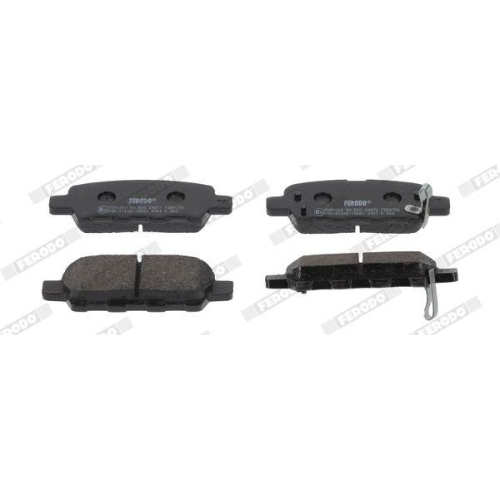 Bremsbelagsatz Scheibenbremse Ferodo FDB4756 Premier Eco Friction f&uuml;r Nissan