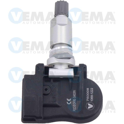 Radsensor Reifendruck Kontrollsystem Vema 750008 für Alfa Romeo Audi Bmw Fiat VW