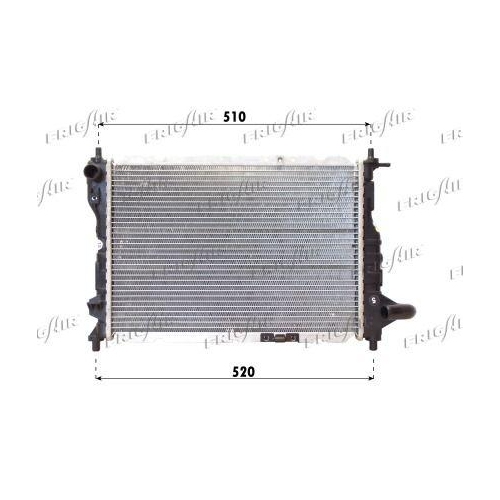 K&uuml;hler Motork&uuml;hlung Frigair 0131.3024 f&uuml;r Chevrolet