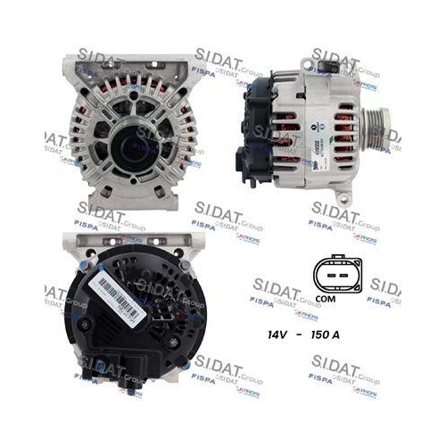 Generator Sidat A12VA0040 f&uuml;r Mercedes Benz Mercedes Benz Mercedes Benz