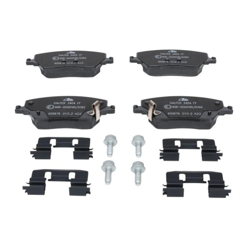 Bremsbelagsatz Scheibenbremse Ate 13-0460-5679-2 f&uuml;r Fiat Vorderachse