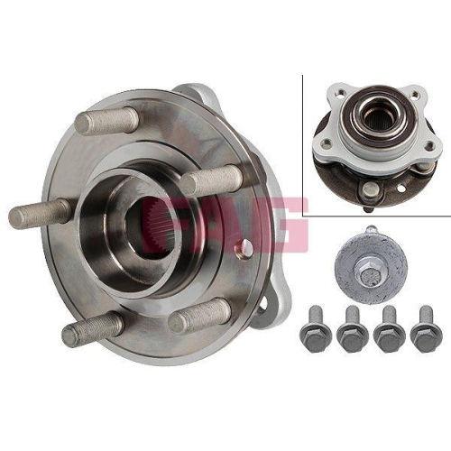 Radlagersatz Schaeffler Fag 713 6605 30 f&uuml;r Volvo Vorderachse