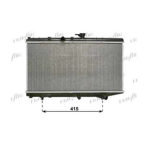 K&uuml;hler Motork&uuml;hlung Frigair 0133.3013 f&uuml;r Kia F&uuml;r Fahrzeuge Mit/ohne Klimaanlage