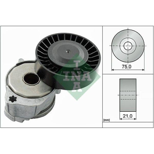 Riemenspanner Keilrippenriemen Schaeffler Ina 534 0604 10 für Ford Volvo