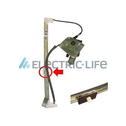 Fensterheber Electric Life ZR JE21 L f&uuml;r Jeep Hinten Links