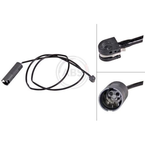 Warnkontakt Bremsbelagverschlei&szlig; A.b.s. 39514 f&uuml;r Bmw Hinterachse Links