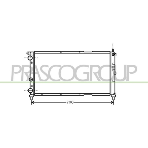 K&uuml;hler Motork&uuml;hlung Prasco FT132R006 Prascoselection f&uuml;r Fiat