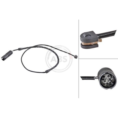 Warnkontakt Bremsbelagverschlei&szlig; A.b.s. 39515 f&uuml;r Bmw Hinterachse Links