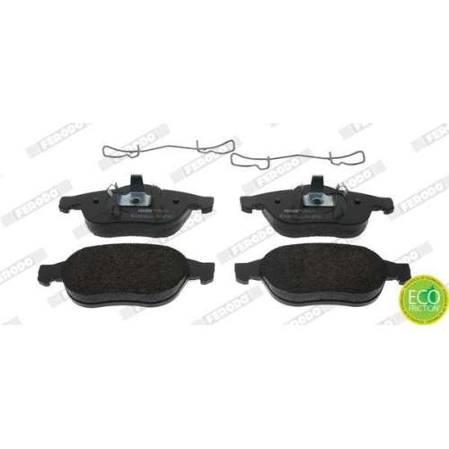 Bremsbelagsatz Scheibenbremse Ferodo FDB1541 Premier Eco Friction f&uuml;r Renault
