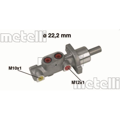 Hauptbremszylinder Metelli 05-0297 f&uuml;r Citro&euml;n Peugeot