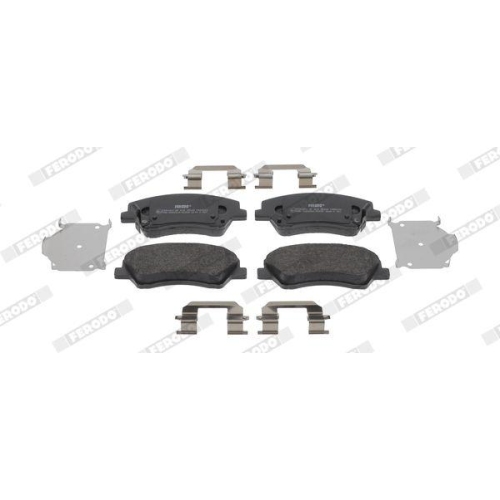 Bremsbelagsatz Scheibenbremse Ferodo FDB5040 Premier Eco Friction f&uuml;r Kia