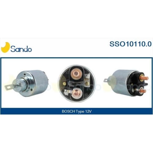 Magnetschalter Starter Sando SSO10110.0 f&uuml;r Citro&euml;n/peugeot