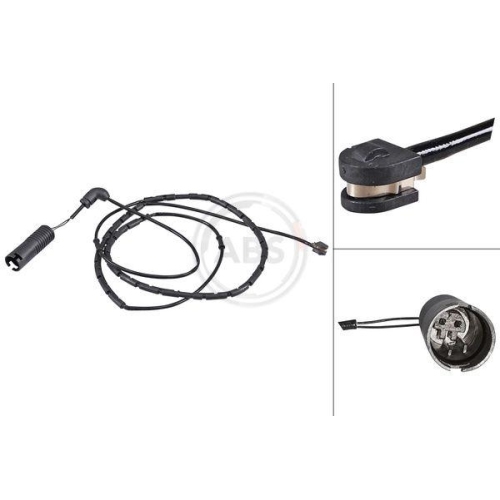 Warnkontakt Bremsbelagverschlei&szlig; A.b.s. 39582 f&uuml;r Bmw Hinterachse