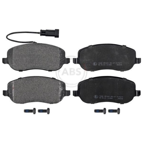 Bremsbelagsatz Scheibenbremse A.b.s. 37495 f&uuml;r Fiat Vorderachse