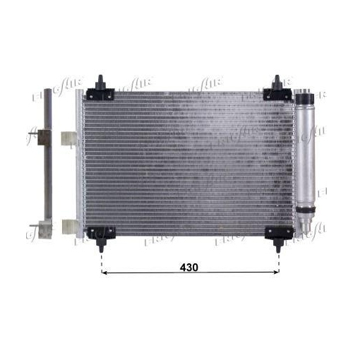 Kondensator Klimaanlage Frigair 0808.3016 für Citroën/peugeot