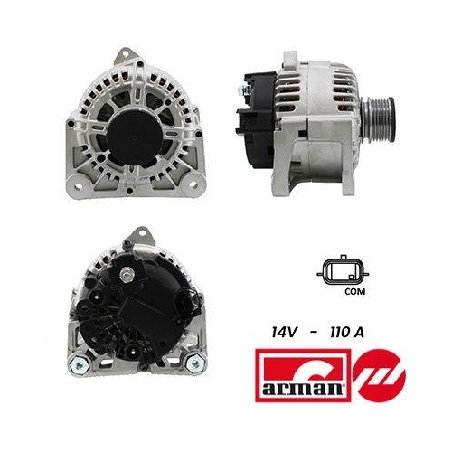 Generator Sidat A12VA0057AS Arman f&uuml;r Renault