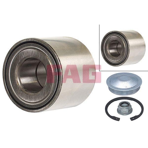 Radlagersatz Schaeffler Fag 713 6309 50 f&uuml;r Renault Hinterachse