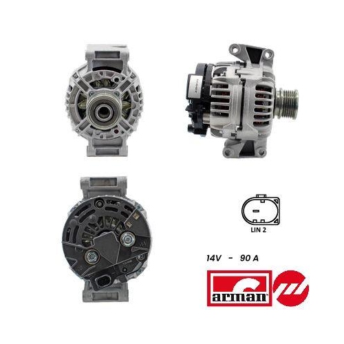 Generator Sidat A12BH0414AS Arman für Mercedes Benz Mercedes Benz Mercedes Benz