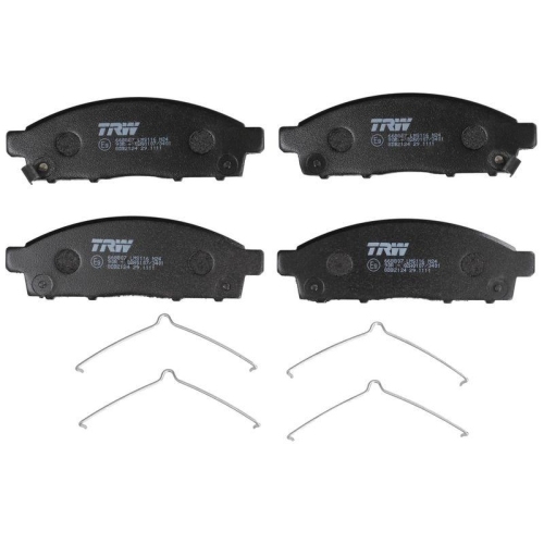 Bremsbelagsatz Scheibenbremse Trw GDB2124 f&uuml;r Mitsubishi Vorderachse