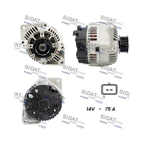 Generator Sidat A12VA0085A2 für Renault