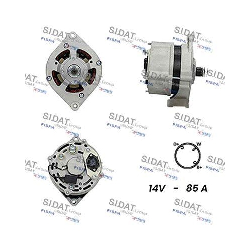 Generator Sidat A12BH0430A2 f&uuml;r John Deere