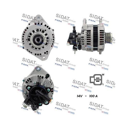 Generator Sidat A12HT1185A2 f&uuml;r Isuzu Opel