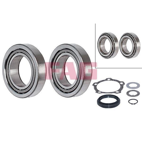 Radlagersatz Schaeffler Fag 713 6200 10 f&uuml;r Land Rover Hinterachse Vorderachse