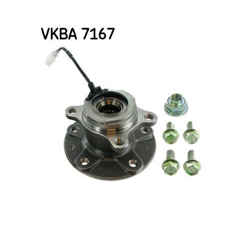 Radlagersatz Skf vkba 7167 f&uuml;r Alfa Romeo Fiat Lancia Suzuki Hinterachse Rechts