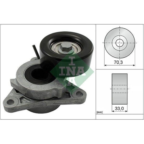 Riemenspanner Keilrippenriemen Schaeffler Ina 534 0606 10 f&uuml;r Nissan