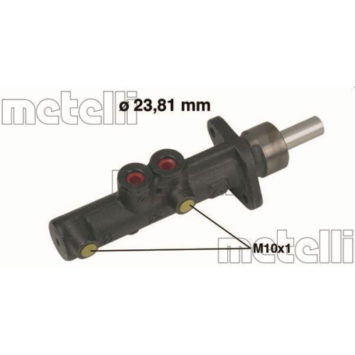 Hauptbremszylinder Metelli 05-0308 f&uuml;r Mercedes Benz Mercedes Benz Mercedes Benz