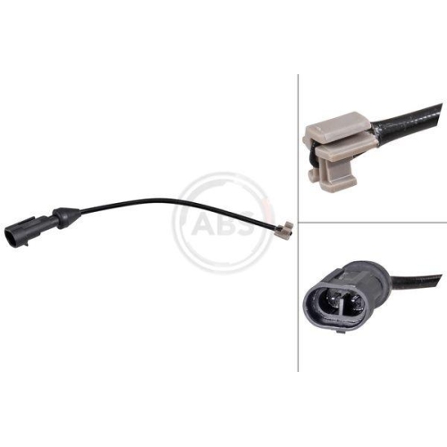 Warnkontakt Bremsbelagverschlei&szlig; A.b.s. 39601 f&uuml;r Iveco Hinterachse Vorderachse